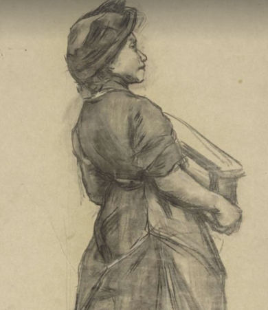 Child laborer in a stone factory, by Anthon Gerhard Alexander van Rappard; 1880-1890. Rijksmuseum Amsterdam