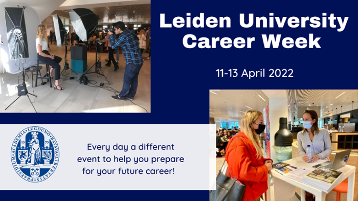 11-13 April - Leiden University Career Week 2022