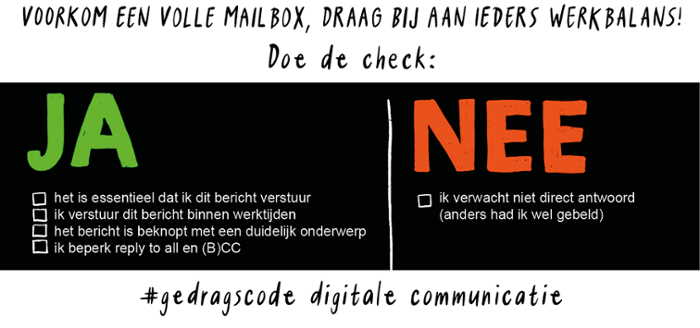 Emailbanner JA/NEE gedragscode (Dutch). Click on the image to download the email banner (as PDF) (als PDF)