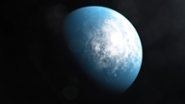 Artistic illustration of TOI 700 d, an Earth-size exoplanet in the so-called habitable zone of its parent star. Exoplanet research has been driving heightened expectations with the search for life elsewhere. 