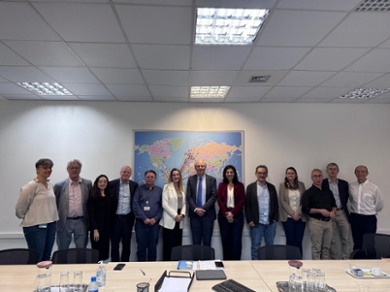 Group picture during the visit at USP