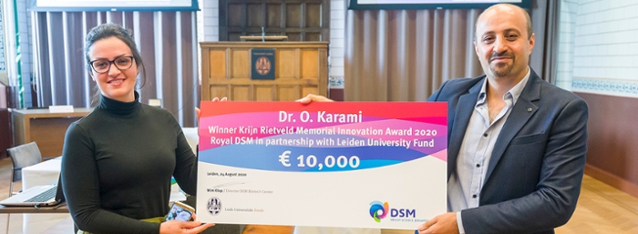 In 2020 Omid Karami won the first Krijn Rietveld Memorial Innovation Award