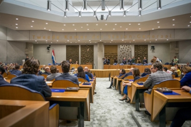 Beeld van de Tweede Kamer der Staten-Generaal