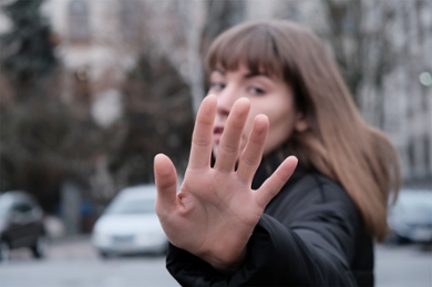 Shutterstock photo: street harassment