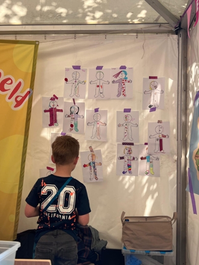 An Expeditie Binnenwereld activity at Expeditie NEXT, a public science event for children