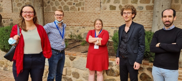 Lukas (second on the left) and his project team