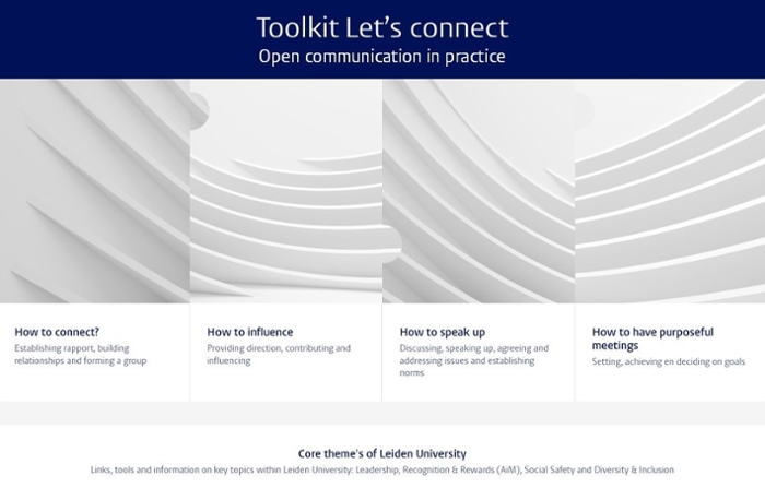 Let's connect! toolkit