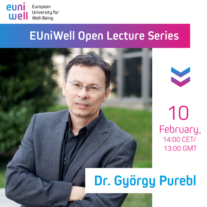 Dr. György Purebl Open Lecture on 10 February